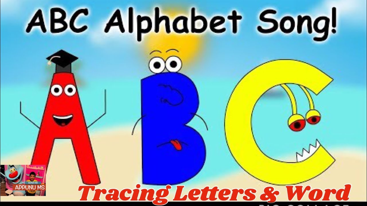 Acoustic Abcd ?chant |Excellent Letter And Word Tracing Practice For Kids  |Abc Puzzle|Alphabet Song in Name Tracing On Abcmouse