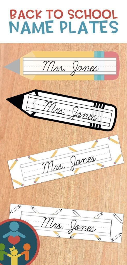 Adorable Name Plates! (Editable Too) | Teaching Resources