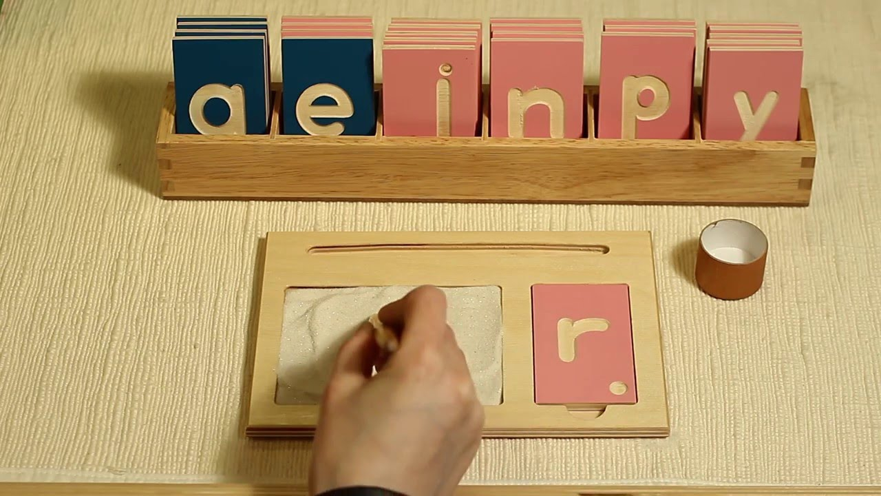 Alison&amp;#039;s Montessori: (L167) Lowercase Print Tracing Board in Letter Tracing Montessori