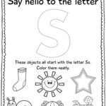 Alphabet Activities For The Letter S  Perfect For Preschool With Regard To Letter S Worksheets For First Grade