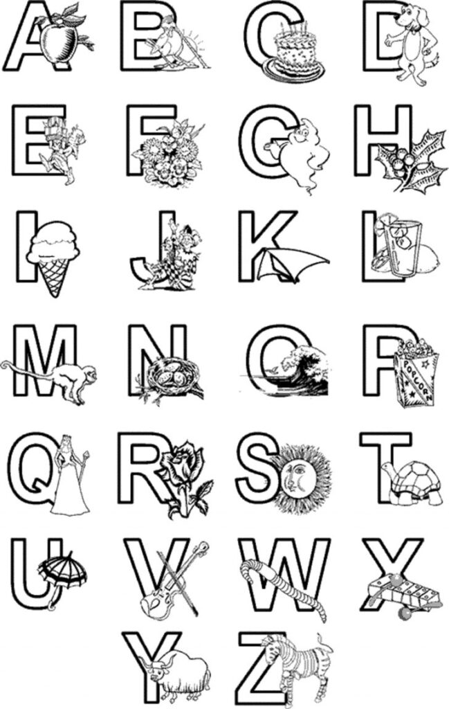 Alphabet Coloring Pages For Toddlers Stunningable Letters Within Alphabet Coloring Worksheets For Toddlers