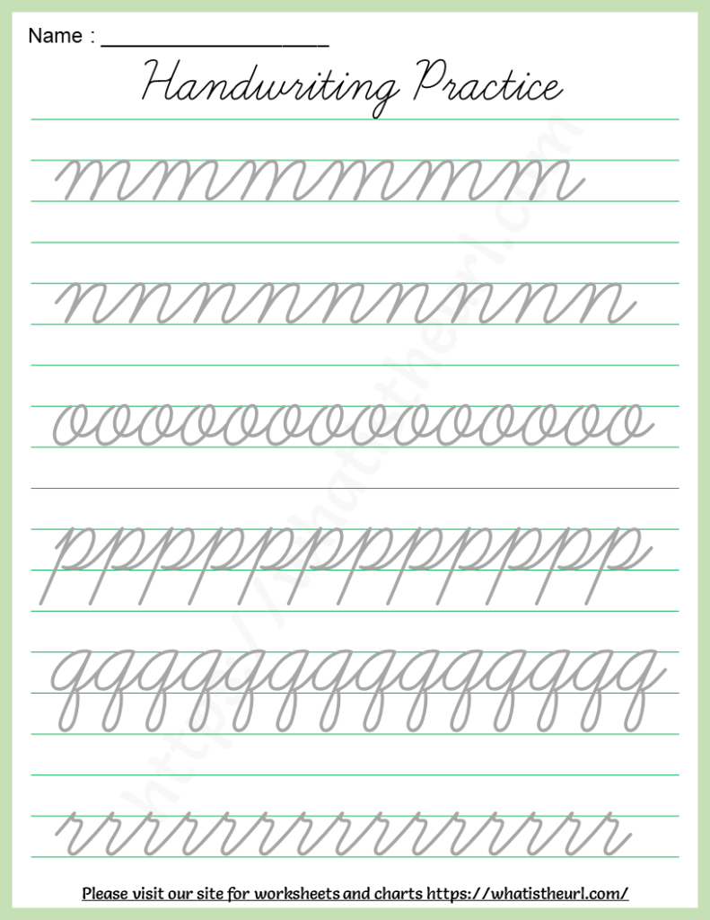 Alphabet In Cursive Handwriting Coloring Book Practice Alphabet In Cursive Handwriting Coloring Book Practice