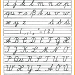 Alphabet In Cursive Handwriting – Doctorbedancing
