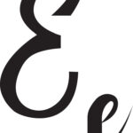 Alphabet Letter E Lettering Calligraphy Manuscript