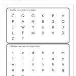 Alphabet Letter Recognition Assessment Within Alphabet Recognition Worksheets For Nursery