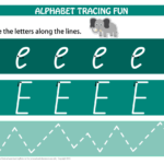 Alphabet Letters Tracing Mats Cursive Print Intended For Letter Tracing Mats
