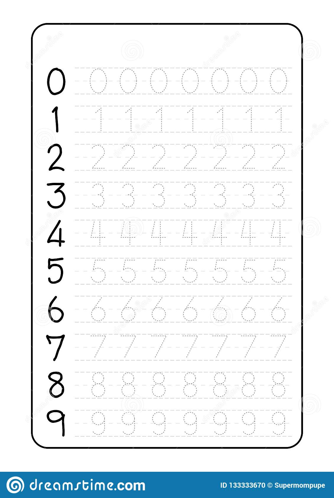 Alphabet Letters Tracing Worksheet With Number Children for Letter 6 Worksheets