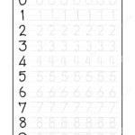 Alphabet Letters Tracing Worksheet With Number Children Regarding Alphabet Tracing Sheets For Kindergarten