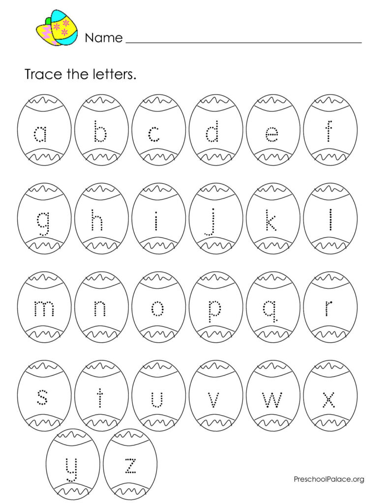 Alphabet Letters Worksheets Letter Tracing Lines Pdf Writing