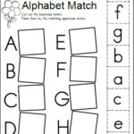 Alphabet Matching Interactive Worksheet For Alphabet Worksheets Matching