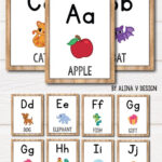 Alphabet Posters   Cursive   Farmhouse Classroom Decor Check