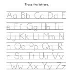 Alphabet Tracing For Kids A Z | Activity Shelter With Regard To Alphabet Tracing Paper