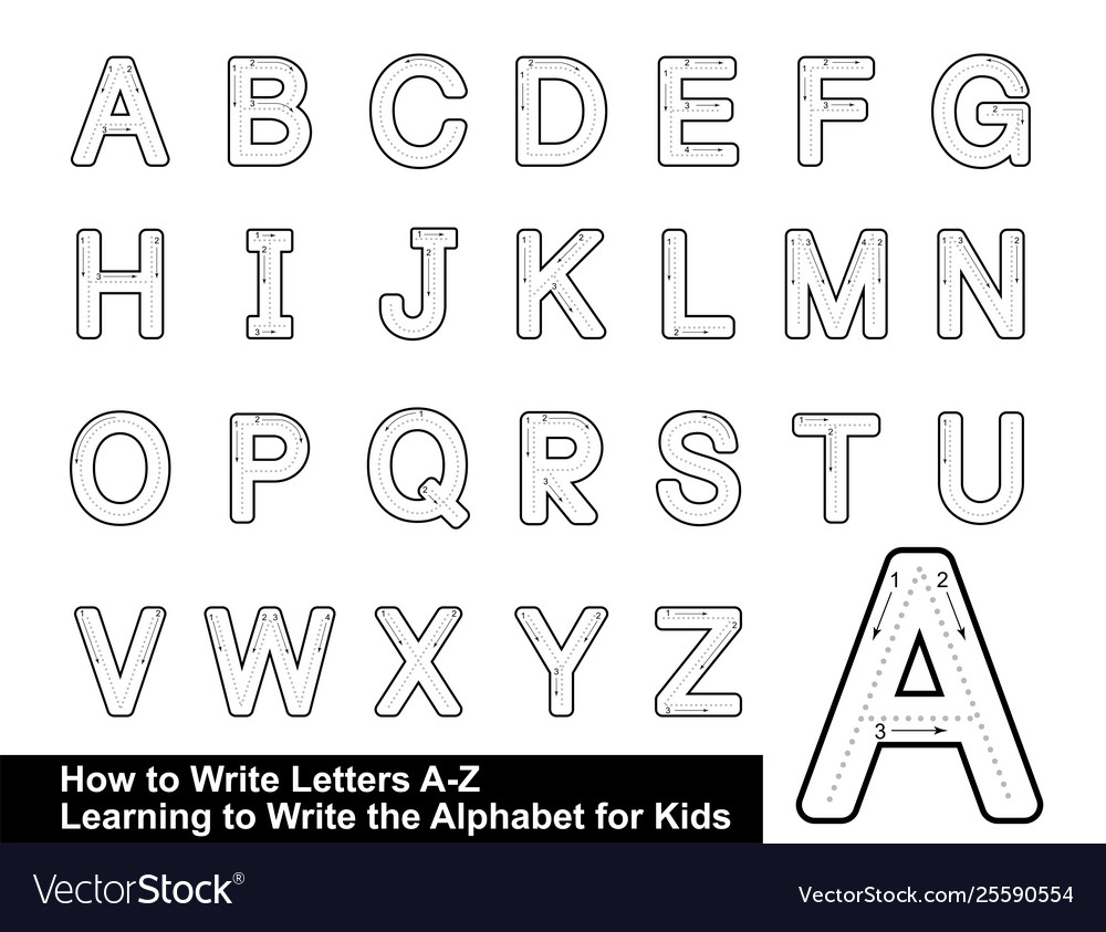 Alphabet Tracing Letters Step Step intended for Alphabet Tracing Hd