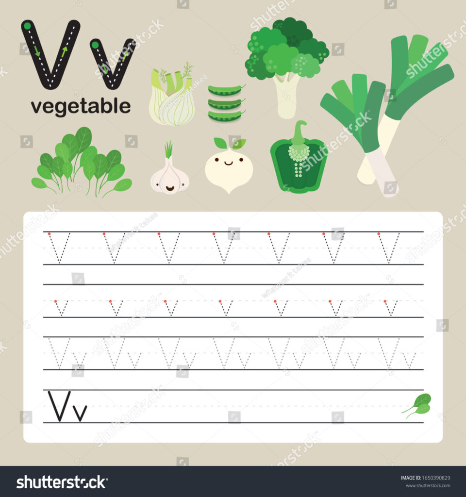 Alphabet Tracing Worksheet Preschool Kindergarten Improve