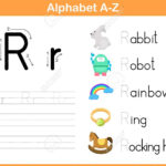 Alphabet Tracing Worksheet: Writing A Z Regarding Alphabet Tracing Vectors