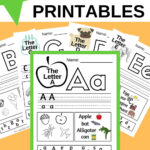 Alphabet Worksheets Printables For Preschool To Preschoolers With Regard To Alphabet Review Worksheets For Preschool