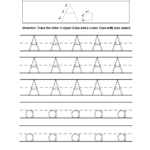 Alphabet Worksheets | Tracing Alphabet Worksheets