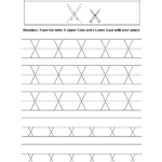Alphabet Worksheets | Tracing Alphabet Worksheets With Regard To Letter X Tracing Worksheets