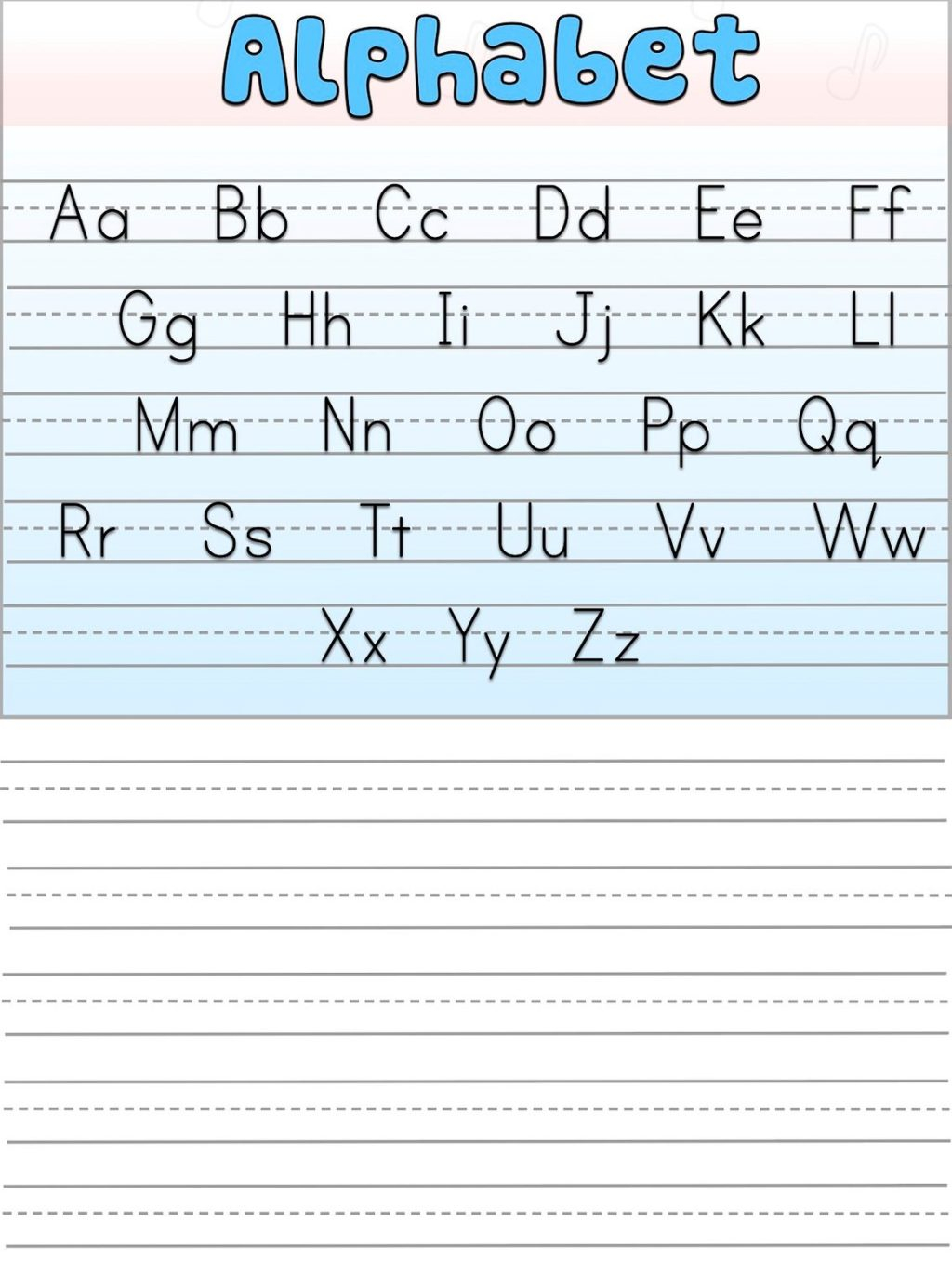 Alphabet Writing Practice Sheet Free Worksheets Pdf Download with Alphabet Tracing Worksheets Pdf Download