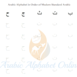 Arabic Alphabet Tracing Worksheets   Arabic Alphabet Online