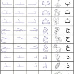 Arabic Alphabet Tracing Worksheets Kidz Activities — Arabic