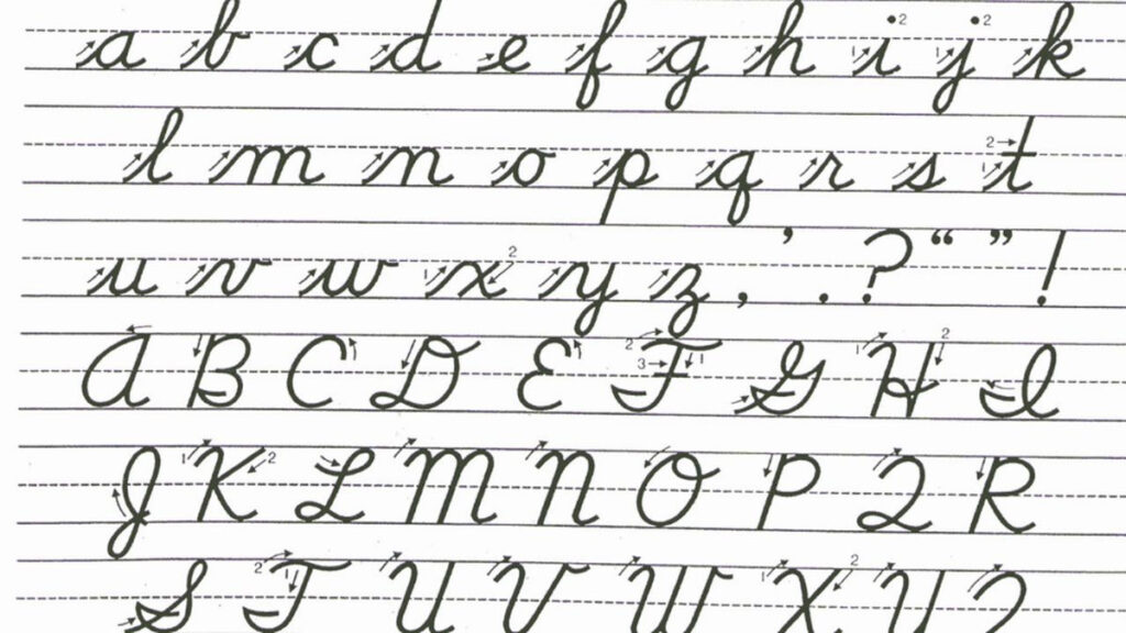 Arizona Becomes First State To Require Cursive Writing In Arizona Becomes First State To Require Cursive Writing In