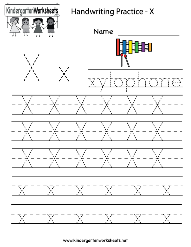 Art Gallery Writing Practice Worksheets For Kindergarten