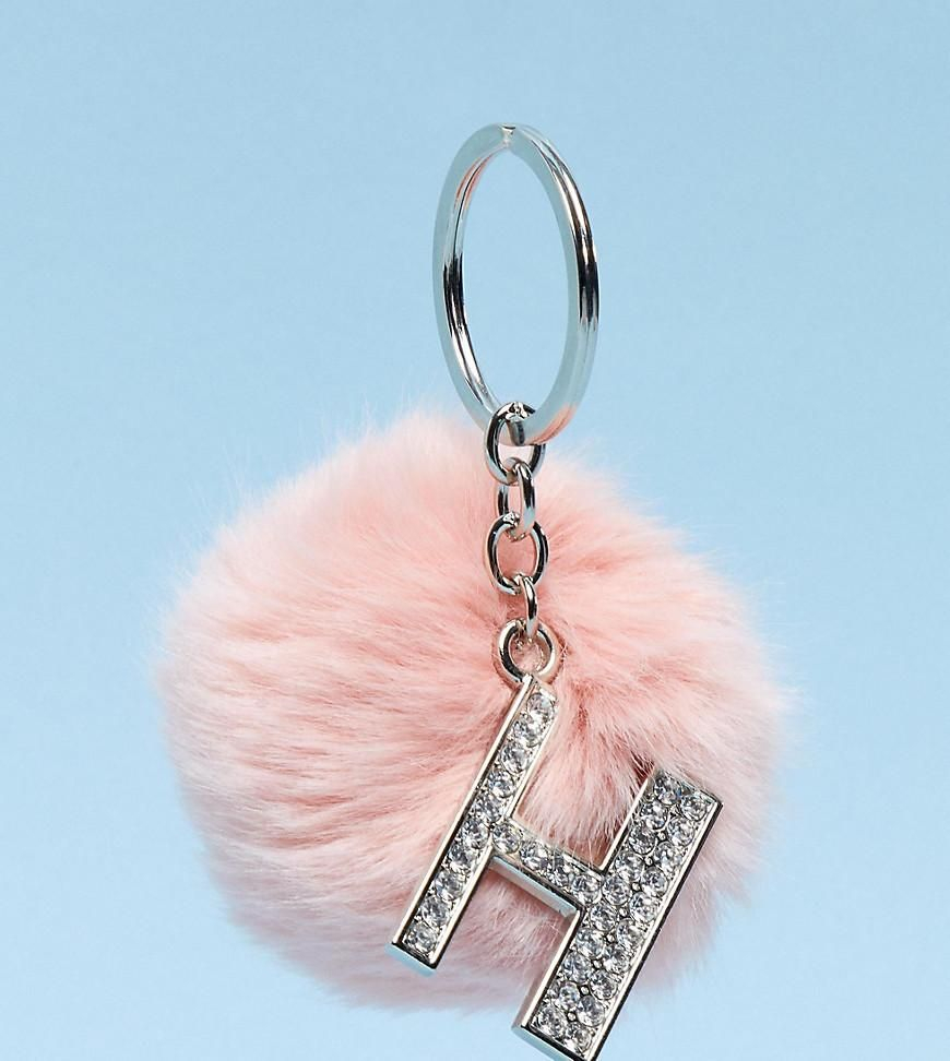 Asos - #skinnydip Skinnydip Exclusive Alphabet Pom Keychain