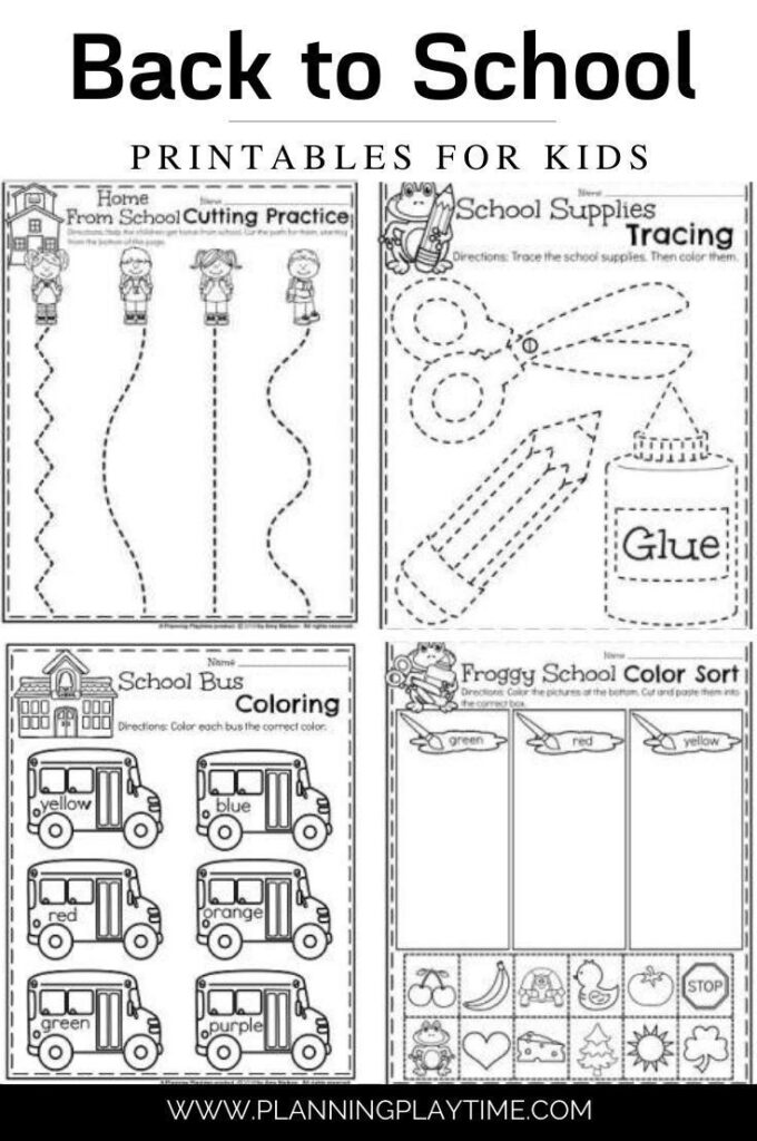 Back To School Themes   Planning Playtime In 2020 | Tracing