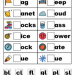 Beginning Consonant Blends And Digraphs Worksheets Throughout Alphabet Blends Worksheets