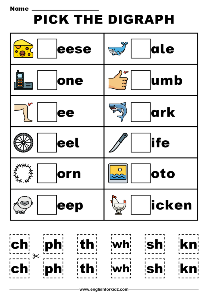 Beginning Consonant Blends And Digraphs Worksheets With Regard To Letter Blends Worksheets