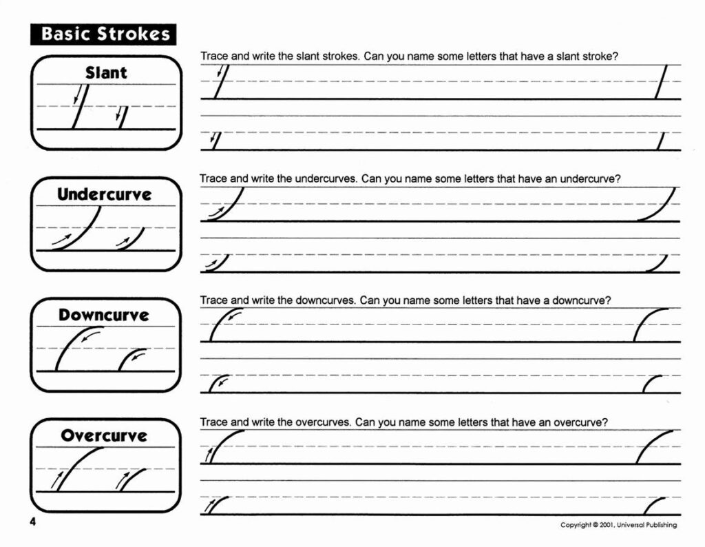 Beginning Cursive Writing For Grade 3 | Cursive Writing
