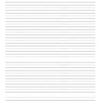 Blank Lines For Letter Practice | Cursive Writing Worksheets Inside Name Tracing Worksheet With Blank Lines