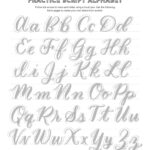 Calligraphy Tracing Worksheet Printable Worksheets And