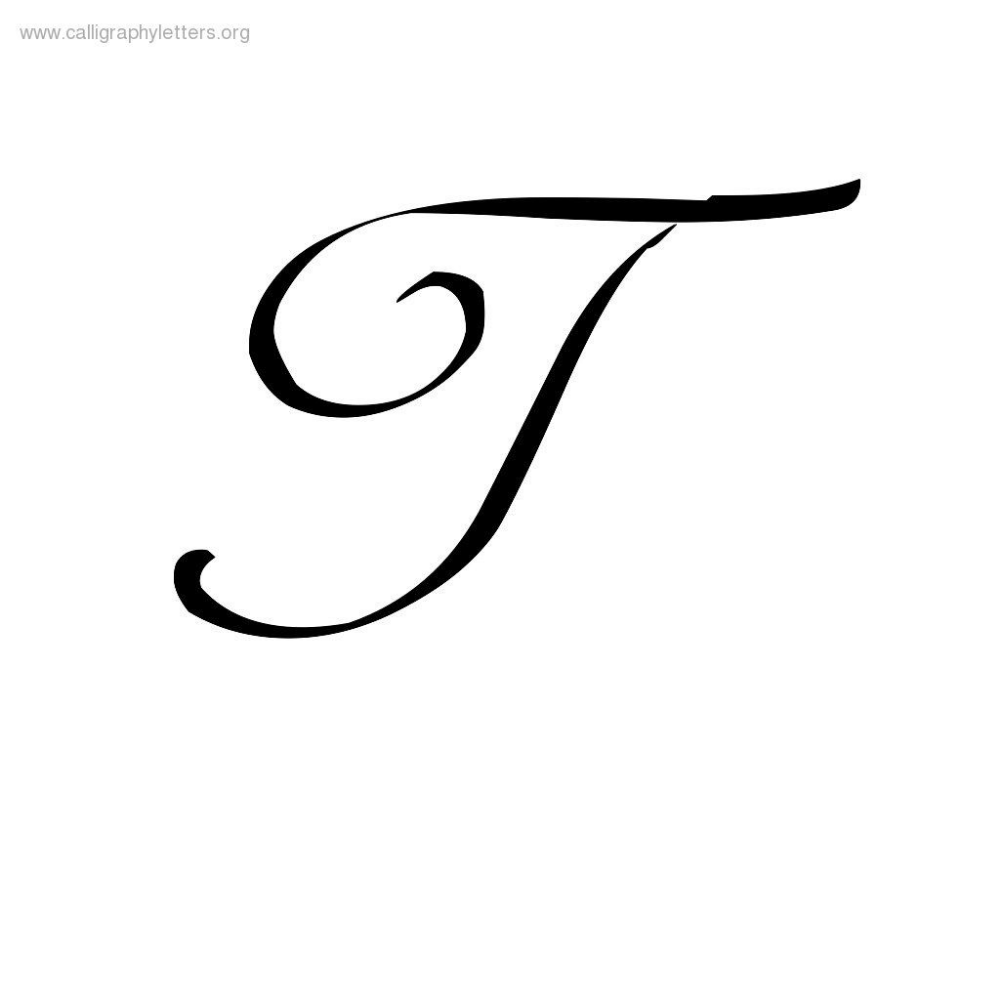 Capital; T Cursive - Google Search | Cursive Letters