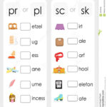 Consonant Blends Missing Letter Worksheet For Education Inside Alphabet Blends Worksheets