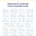 Cursive Alphabet Discover Cursive Writing In 2020 | Cursive