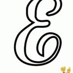 Cursive Alphabet Printable Of E At Yescoloring | Alphabet