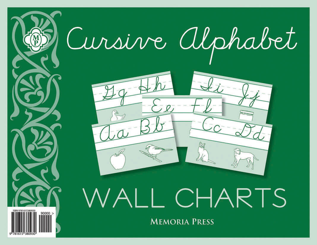 Cursive Alphabet For Classroom Wall | AlphabetWorksheetsFree.com