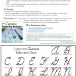 Cursive Handwriting Practice Grids Pdf Symbols Publishing