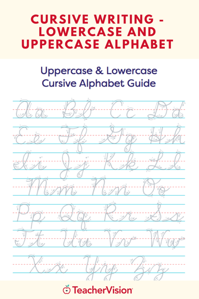 Cursive Letters & Alphabet Printable | Lowercase And Cursive Letters & Alphabet Printable | Lowercase And