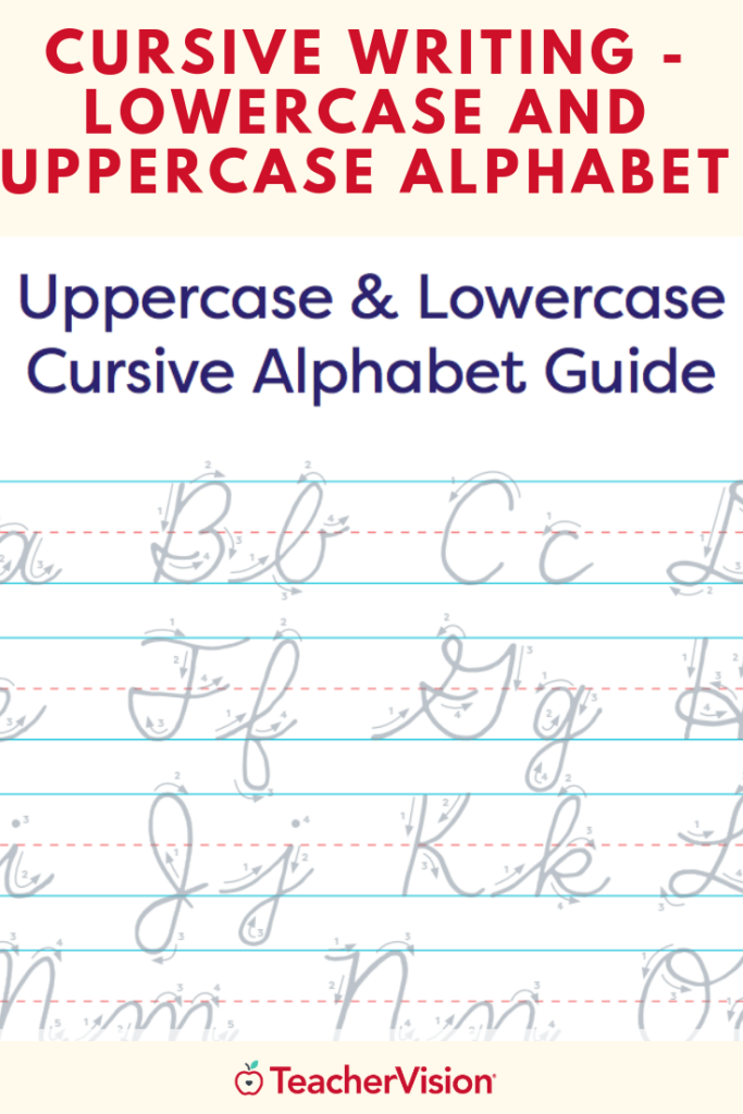 Cursive Alphabet Upper And Lowercase | AlphabetWorksheetsFree.com