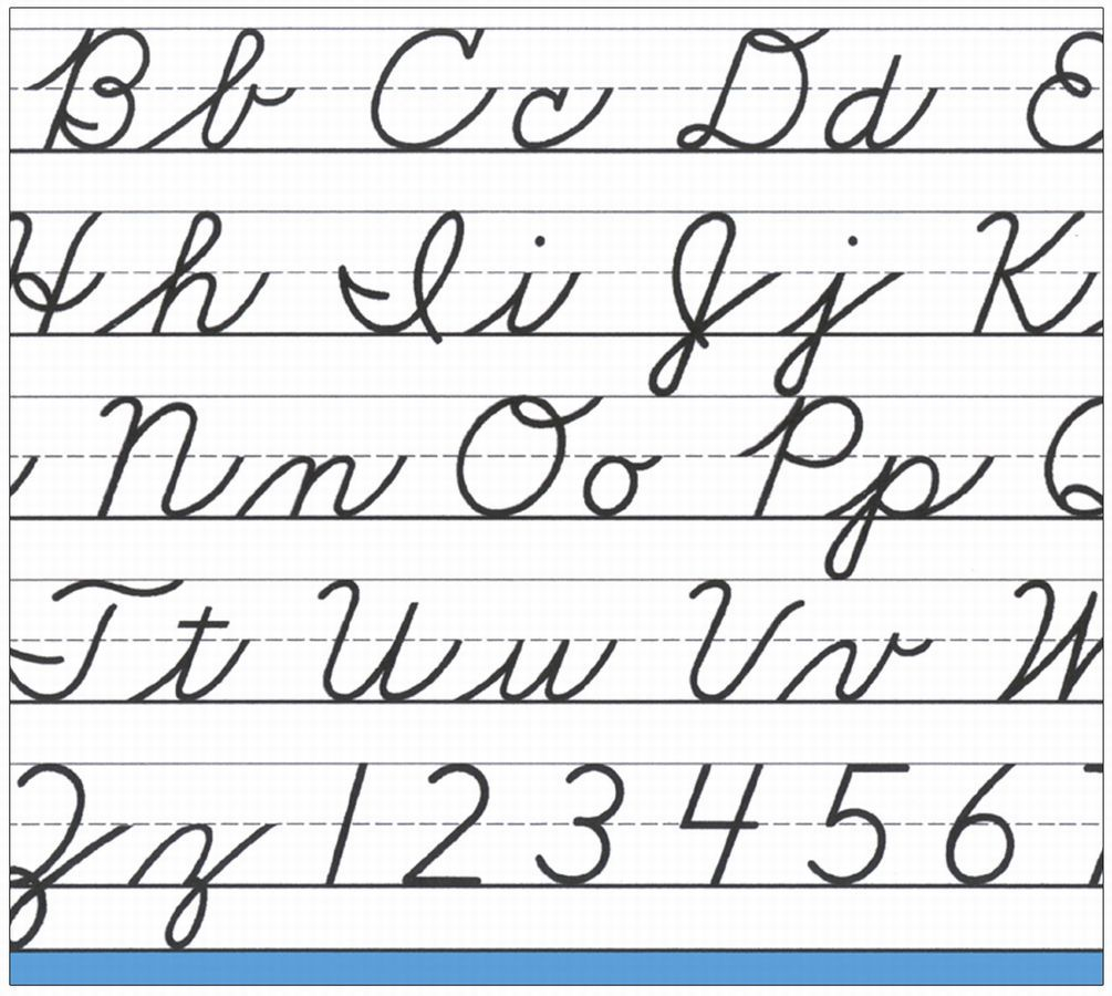 Cursive Letters - Dr. Odd | Cursive Letters Chart, Cursive