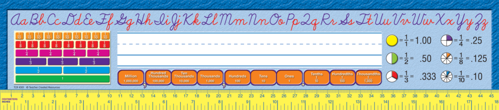 Cursive Writing 2 Super Jumbo Name Plates