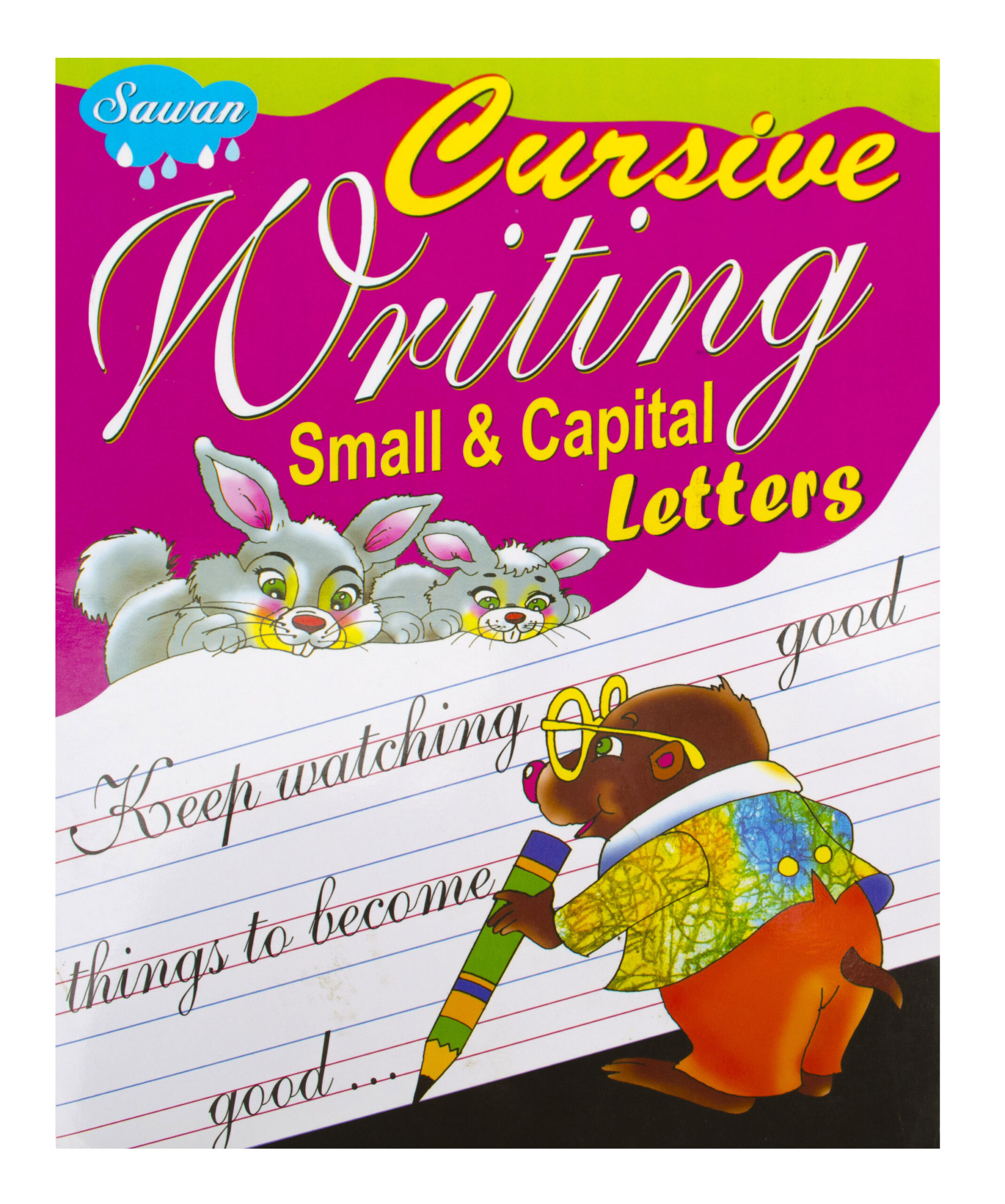 Cursive Writing Book - Small &amp;amp; Capital Letters