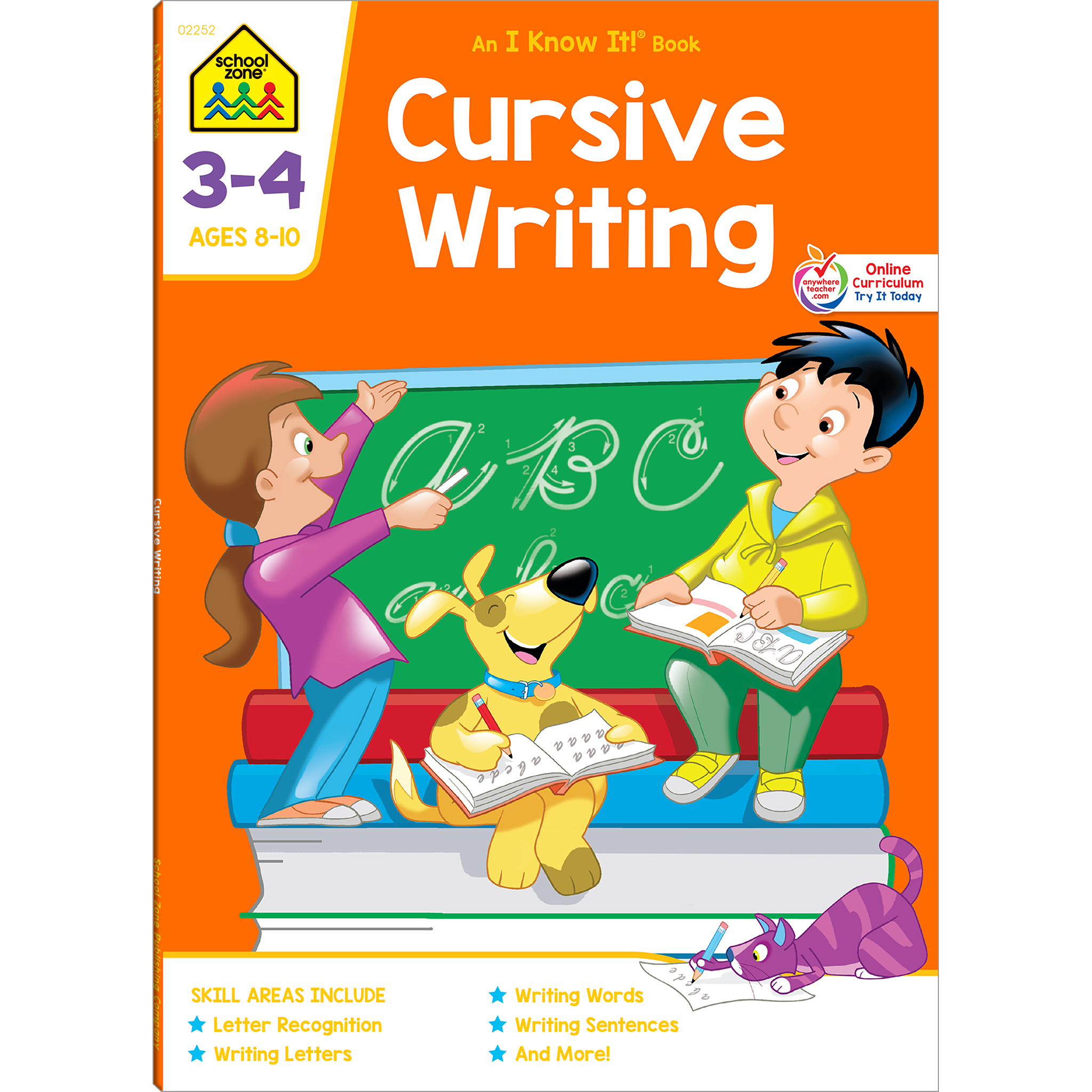 Cursive Writing Grades 3-4 Workbook