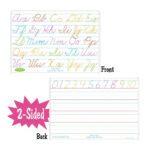 Cursive Writing Smart Poly 2 Sided Learning Mat
