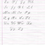 Cursive Writing Worksheet From A To Z   Handwriting Guru