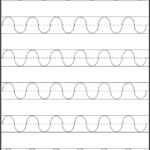 Curved Line Tracing | Tracing Worksheets Preschool, Line