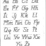 D'nealian Font | Handwriting Worksheets, Teaching Cursive